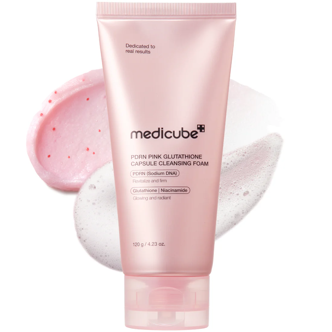 medicine pdrn pink glutathion capsule foam شوینده